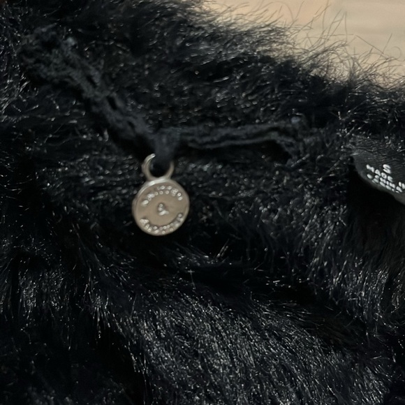 Anthropologie Knitted & Knotted Black Faux Knit Sweater. Like new! S - Picture 6 of 11